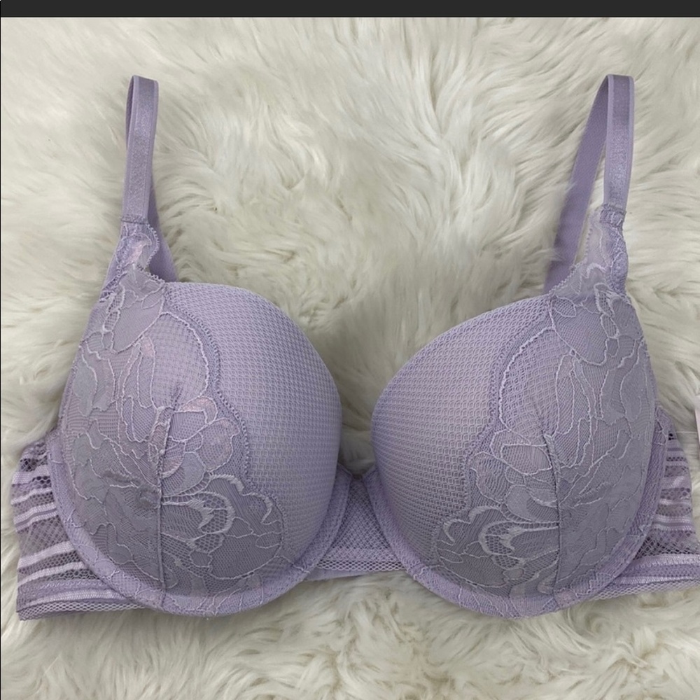 Women's Auden High Apex Purple /Violet Push-Up Bra-NWT 32D,32DDD